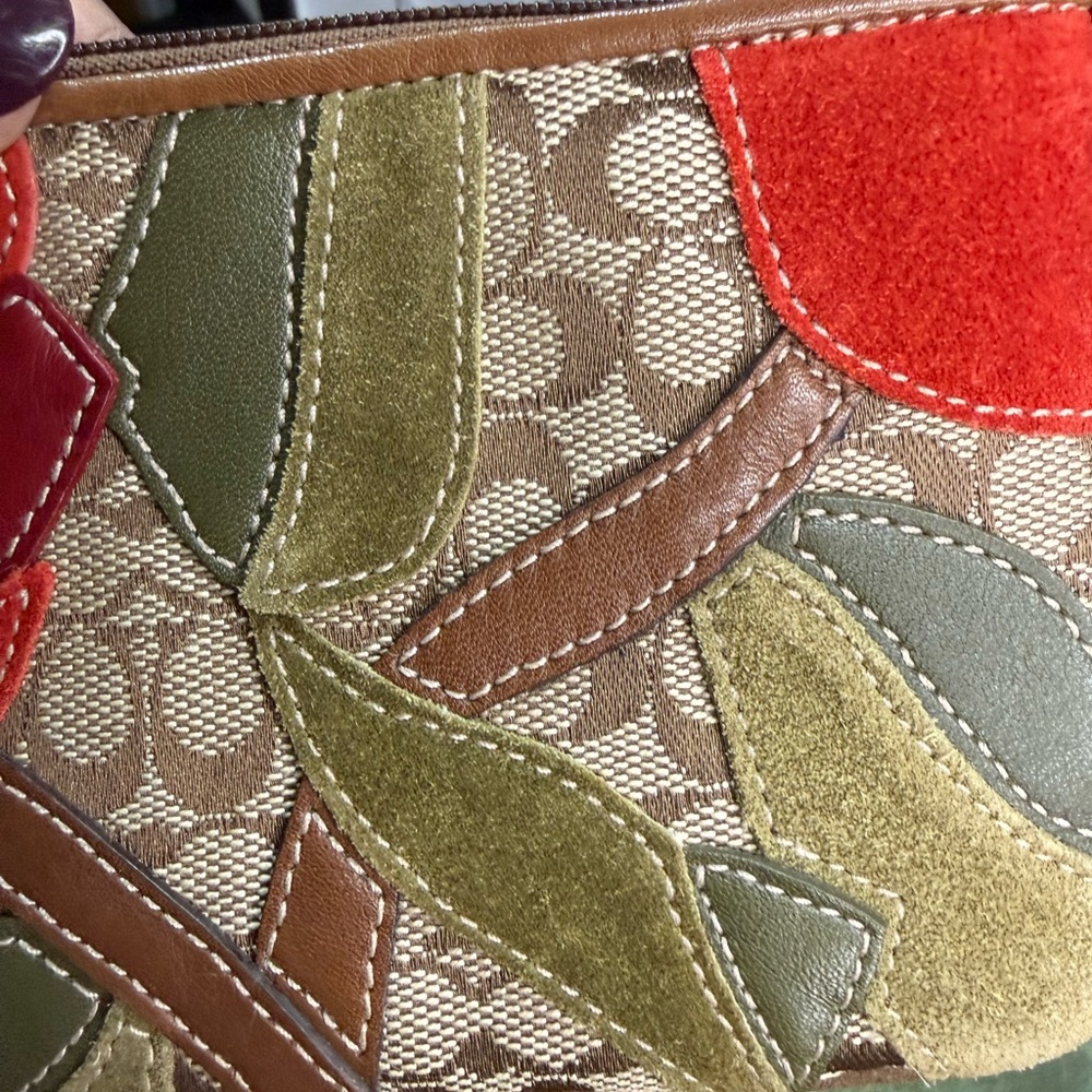 Coach Poppy for Peace Special Edition Wristlet - Picture 10 of 14